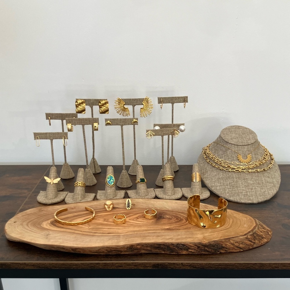 Gold Overlay Jewelry Collection